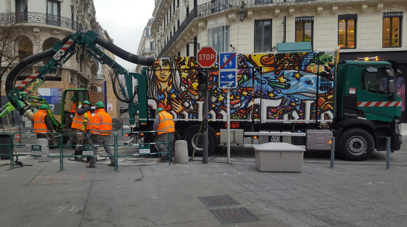 Travaux en plein coeur de Lyon - limitation des nuisances